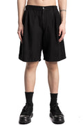 Andrea Yaaqov | SS26 - Pleated jacquard shorts, 26MSFT39