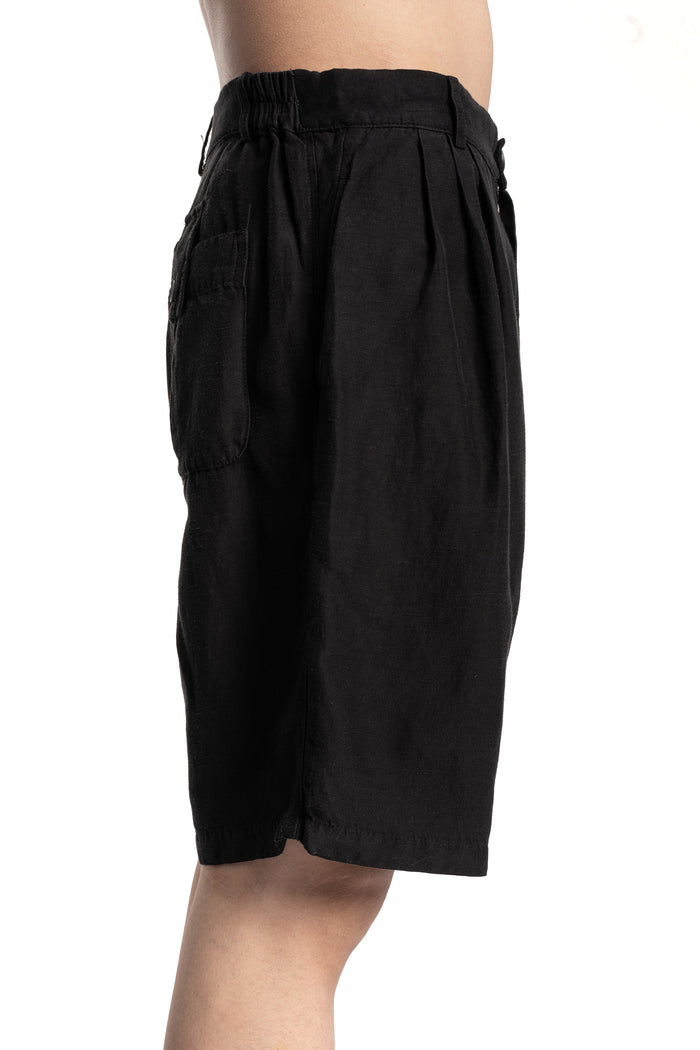 Andrea Yaaqov | SS26 - Pleated jacquard shorts, 26MSFT39