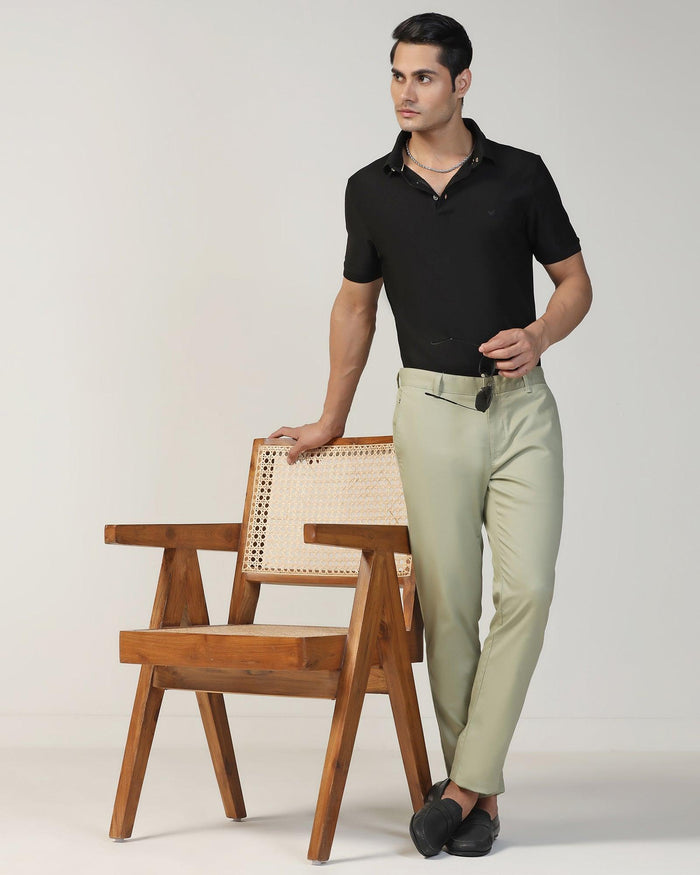 Polo Black Structure T-Shirt - Bingo