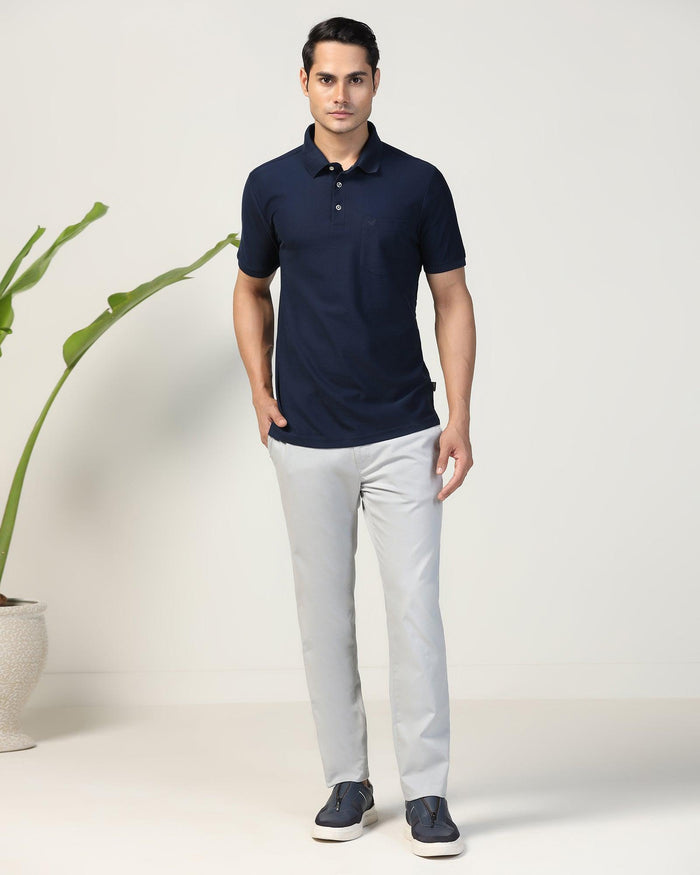 Polo Navy Structure T-Shirt - Bingo