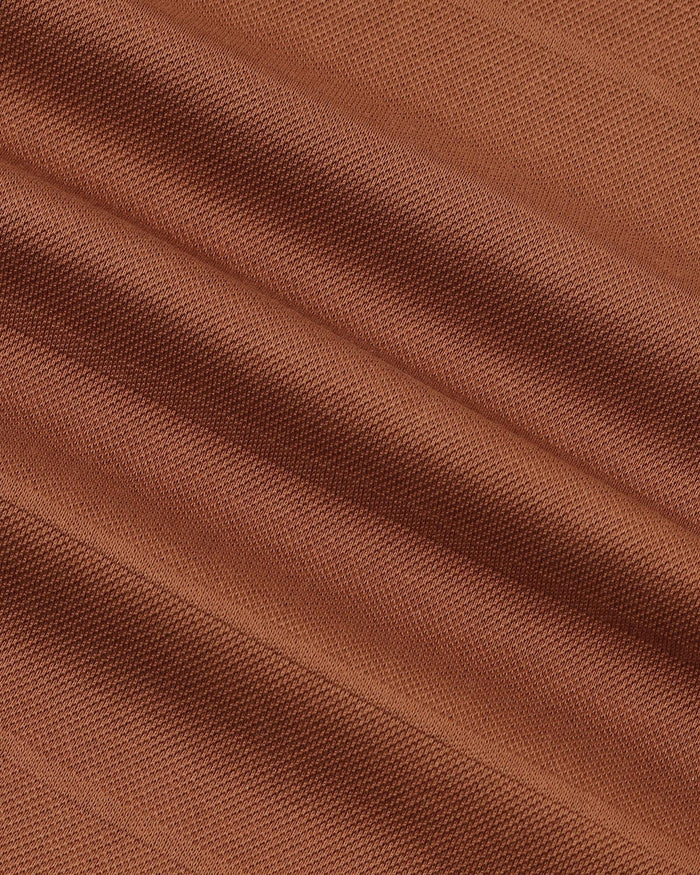 Polo Tobacco Brown Stripe T-Shirt - Brero