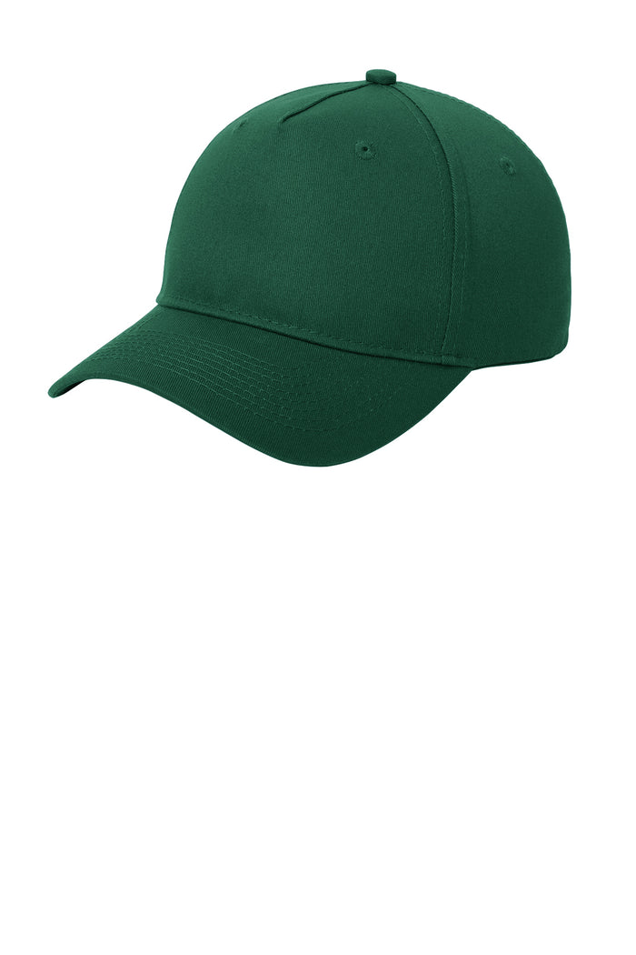 Port & Co™ Five-Panel Twill Cap | CP86