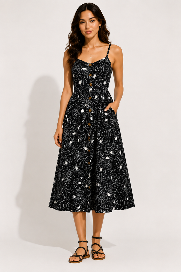 PRE-ORDER: Out Of Town Dress Spiders