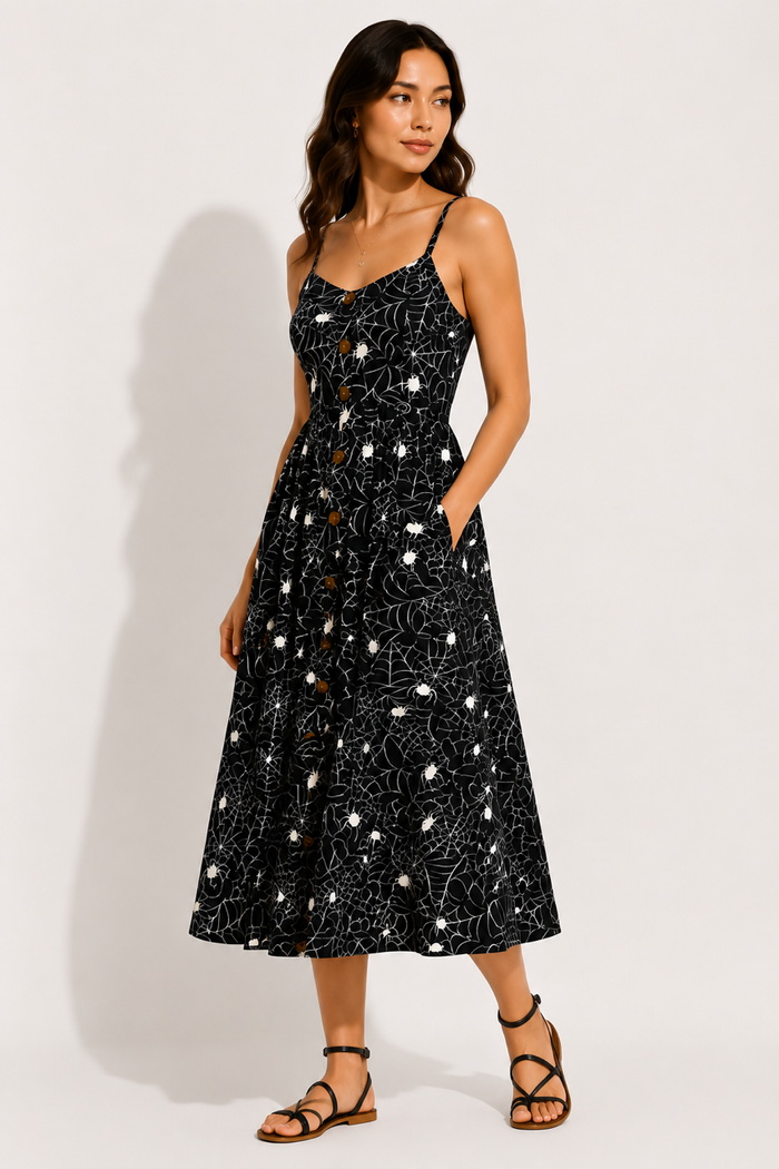 PRE-ORDER: Out Of Town Dress Spiders