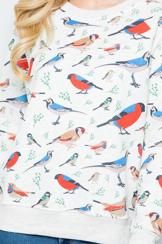 PRE-ORDER: Sweatshirt - Multi Birds