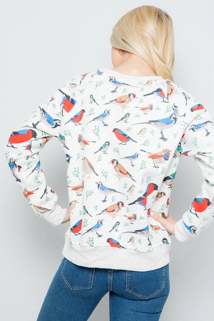 PRE-ORDER: Sweatshirt - Multi Birds