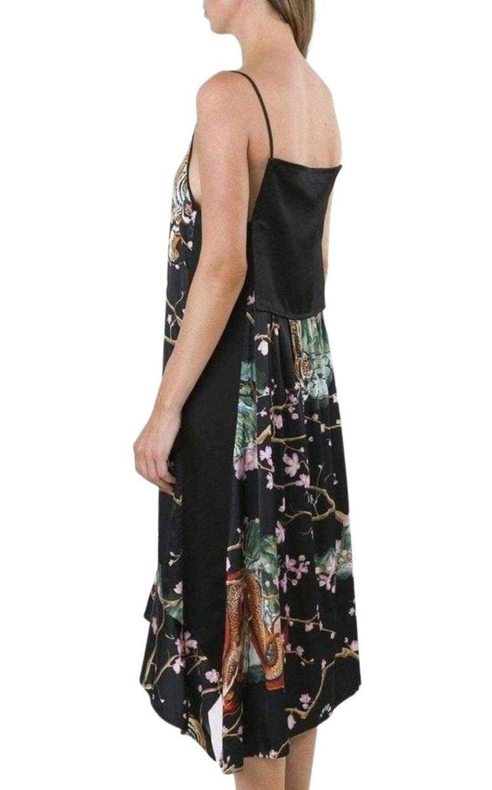 Paco Rabanne Printed Asymmetric Dress - Runway Catalog