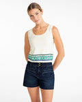 Printed Knit Tank