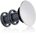Push and Seal Pop-up Drain Stopper Chrome