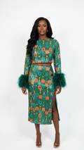 QUINN CO-ORD SET - GREEN