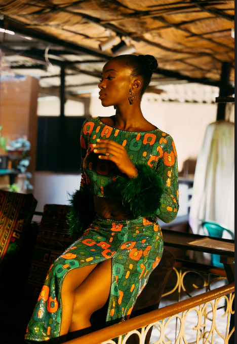 QUINN CO-ORD SET - GREEN