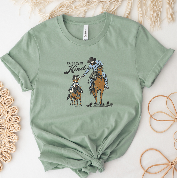 Raise Them Kind- Bella Canvas T-Shirt
