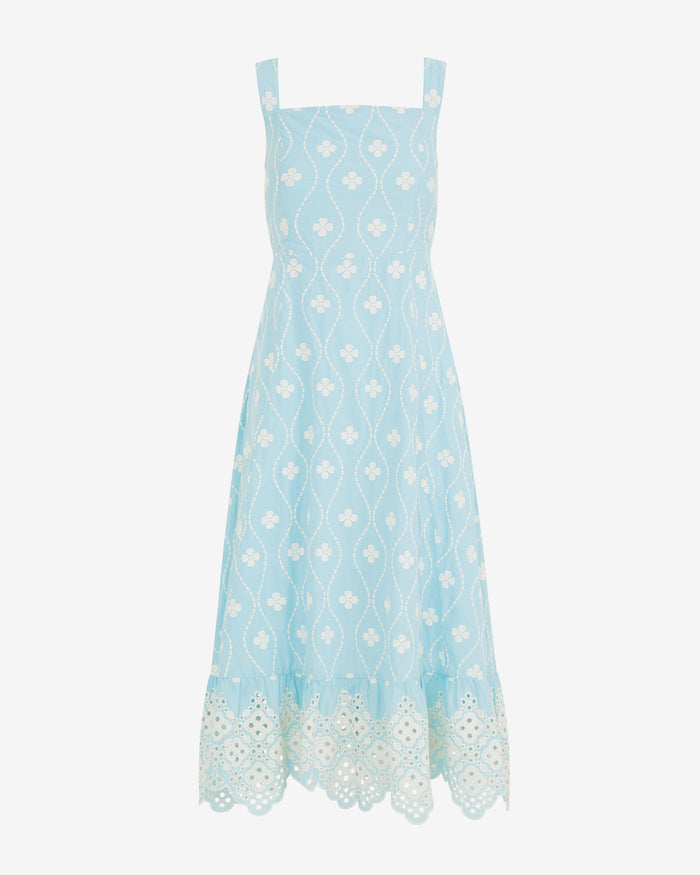 Ralph Dress in Eyelet Embroidery