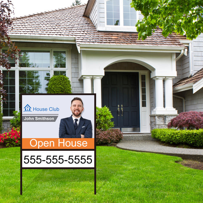 Real Estate Frame Sign