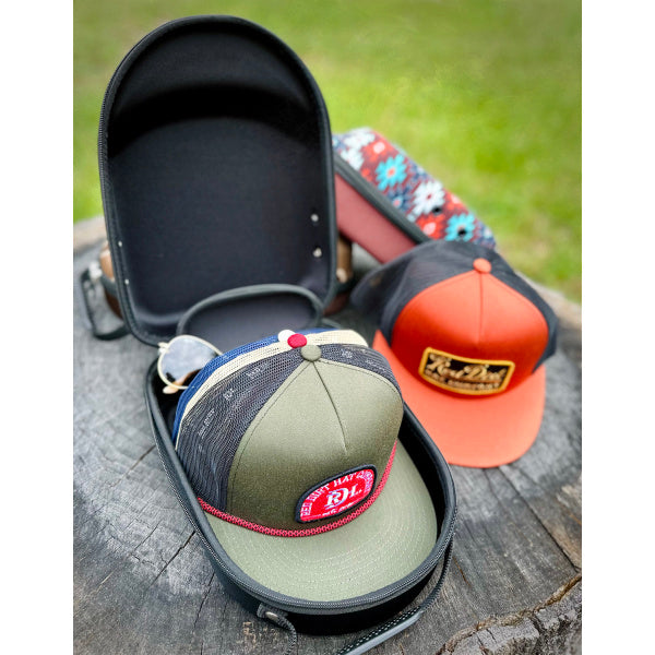 Red Dirt Cap Carrier with Sunglass Holder