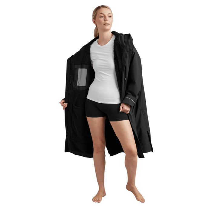 Red Original PMPT Long Sleeve Waterproof Dry Changing Robe Alter Evo -Stealth Black