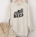Red, White, and Beef– Crewneck