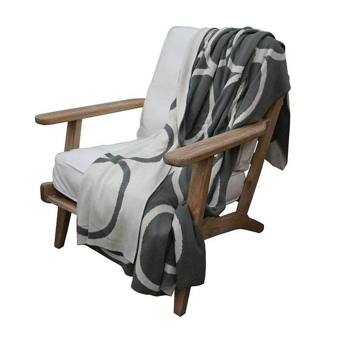 Le Forge Reversible Circle Throw – Grey | Koop.co.nz