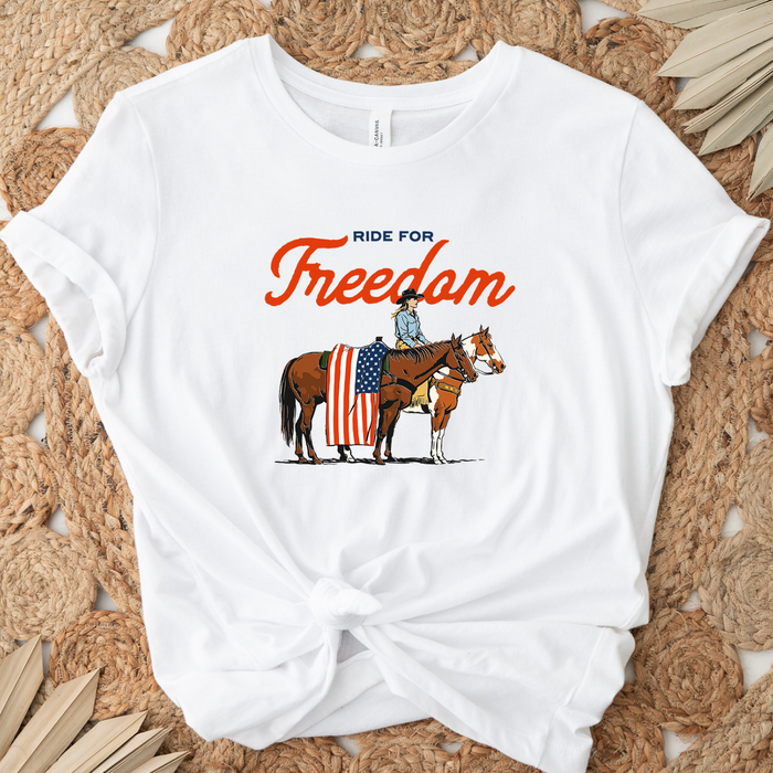 Ride For Freedom- Bella Canvas T-Shirt