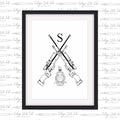 RM Sniper Badge - INDIGO ZULU INK