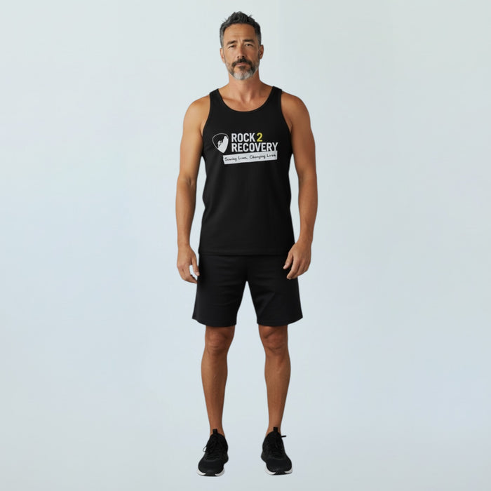 Rock2Recovery Fundraising Wick Mens Vest - Black