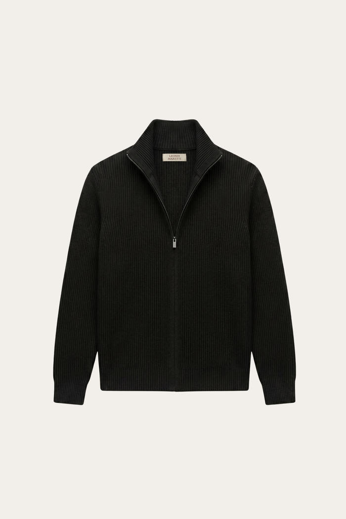 Roma Cashmere Cardigan Black