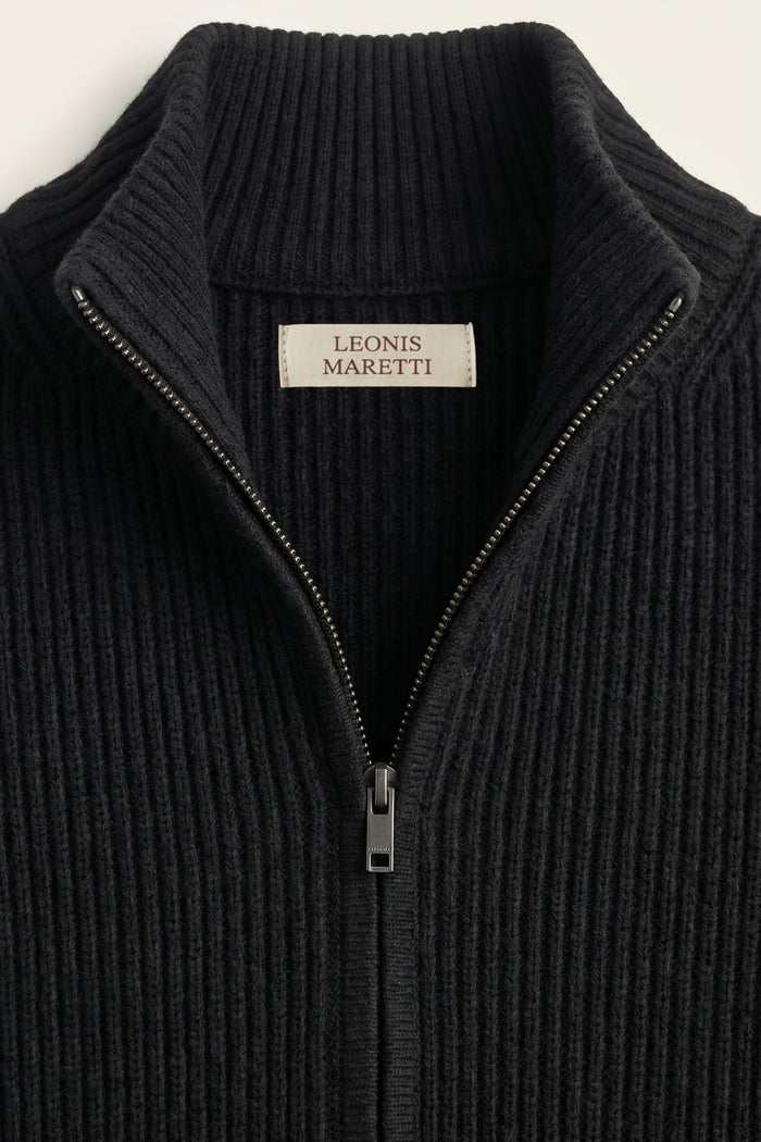 Roma Cashmere Cardigan Black