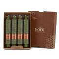 ROOT Timberline Collenette Taper Candles: Dark Olive