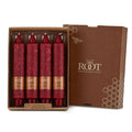 ROOT Timberline Collenette Taper Candles: Garnet