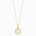 Rosalyette | Zodiac Sign Necklace 18k Gold