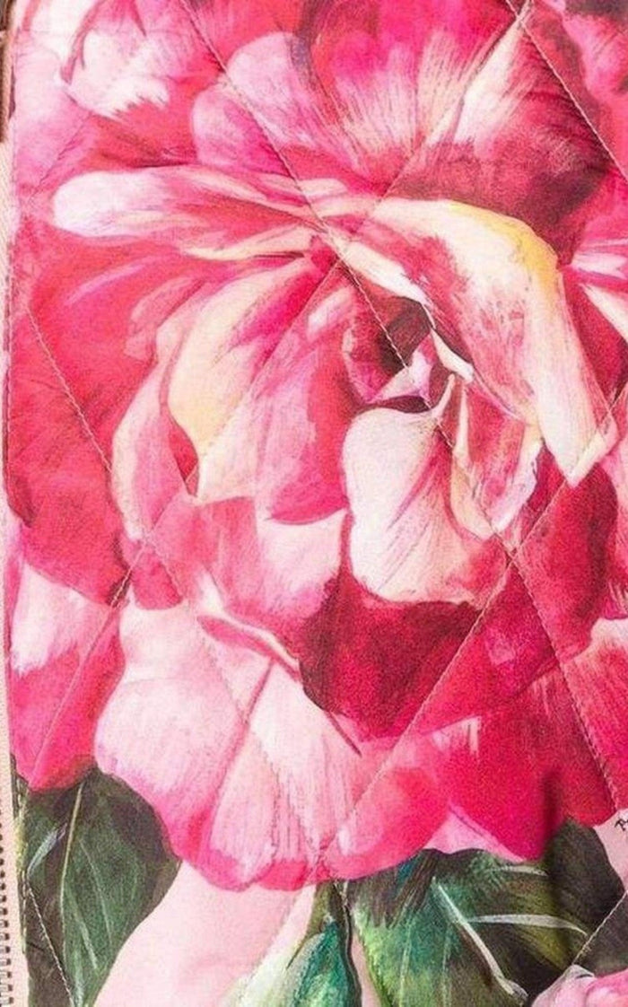 Dolce & Gabbana Rose Print Bomber Jacket - Runway Catalog