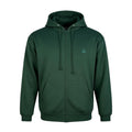 Royal Full Zip Hoodie - Bottle Green