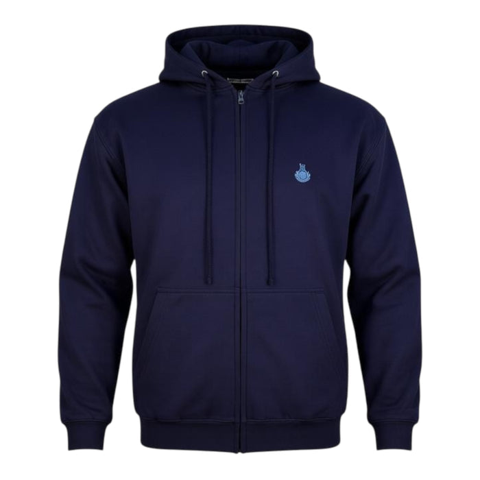 Royal Full Zip Hoodie - Navy