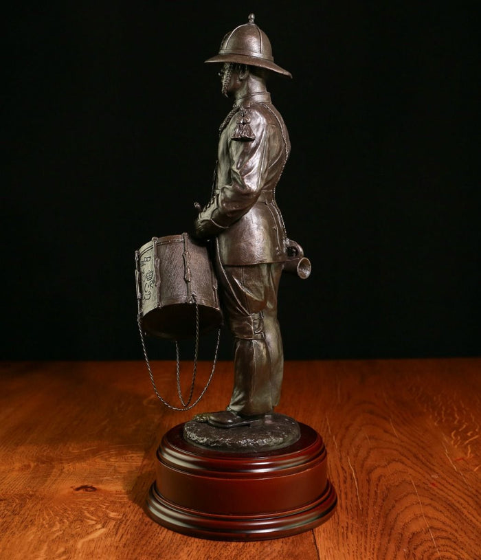 Royal Marine Drummer & Bugler - Bronze A5u