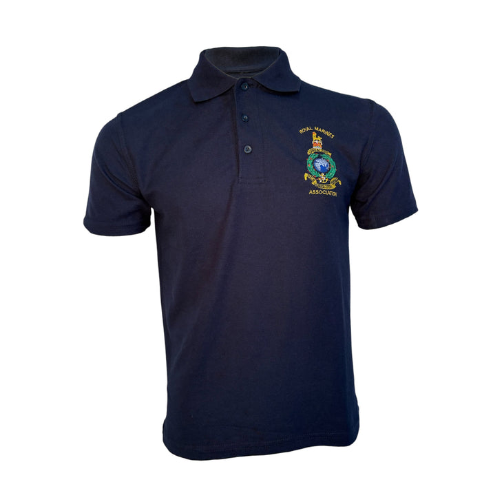 Royal Marines Association Polo Shirt - Navy