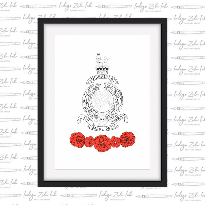 Royal Marines Remembrance - INDIGO ZULU INK