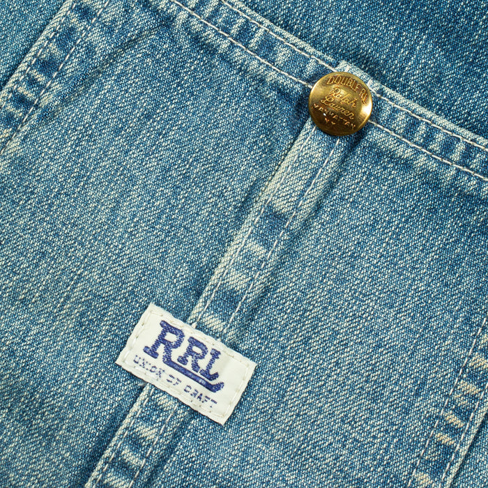RRL Corduroy Collar Denim Jacket Wrightsville Wash