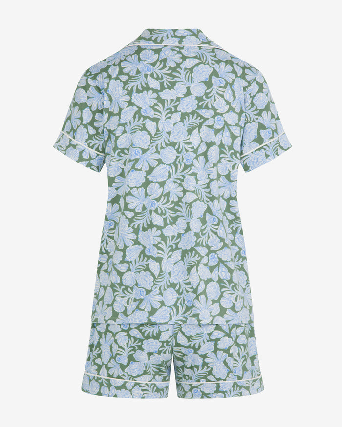 Sara Pajama in Shell Fan