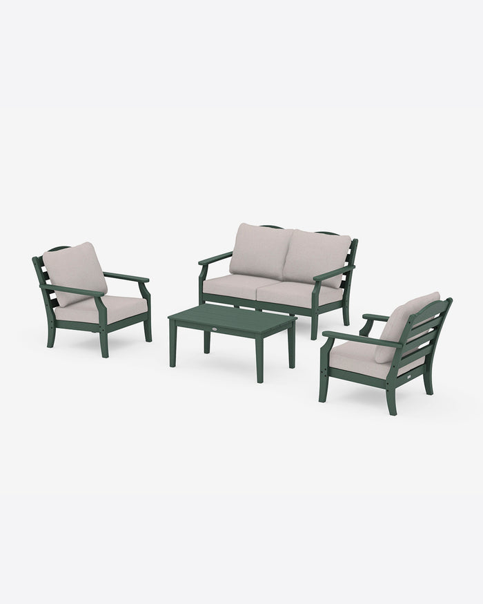 Savannah 4-Piece Deep Seating Set with Loveseat