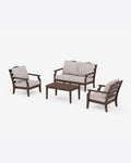Savannah 4-Piece Deep Seating Set with Loveseat