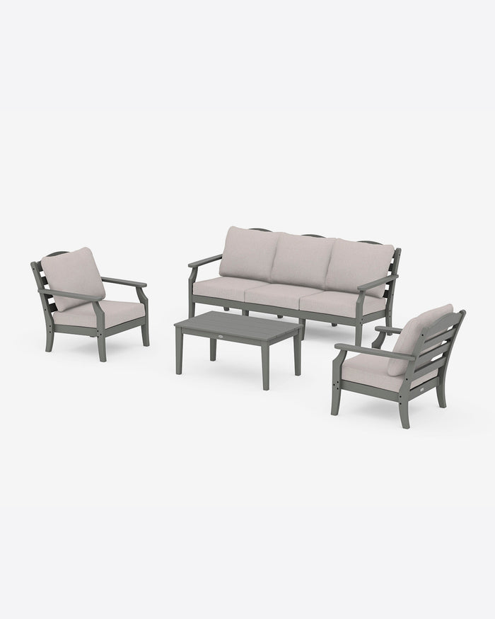 Savannah 4-Piece Deep Seating Set with Sofa