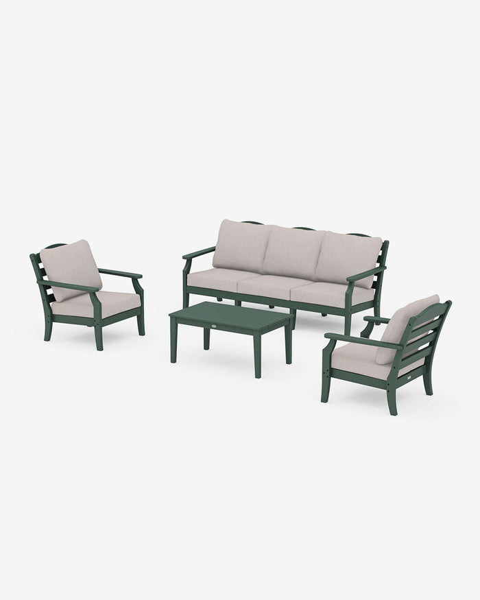 Savannah 4-Piece Deep Seating Set with Sofa