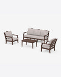 Savannah 4-Piece Deep Seating Set with Sofa