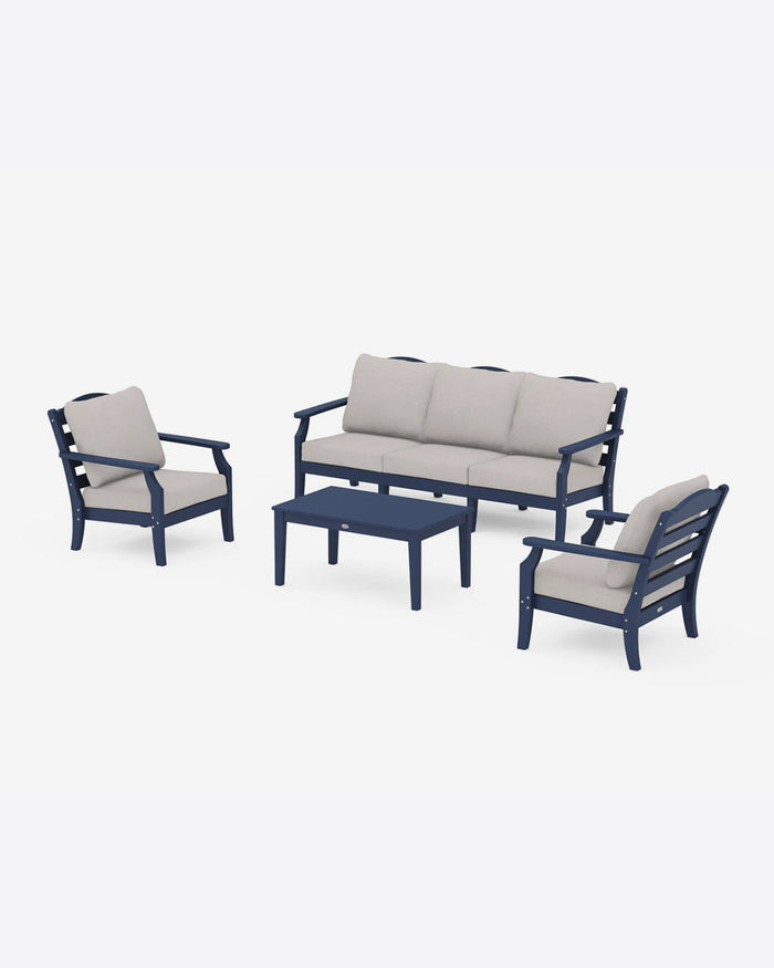 Savannah 4-Piece Deep Seating Set with Sofa