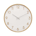 One Six Eight Scarlett White Wall Clock (35cm) | Koop.co.nz