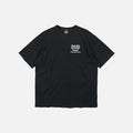 SCRATCH BUILT MOTORS HALF T-SHIRT - BLACK