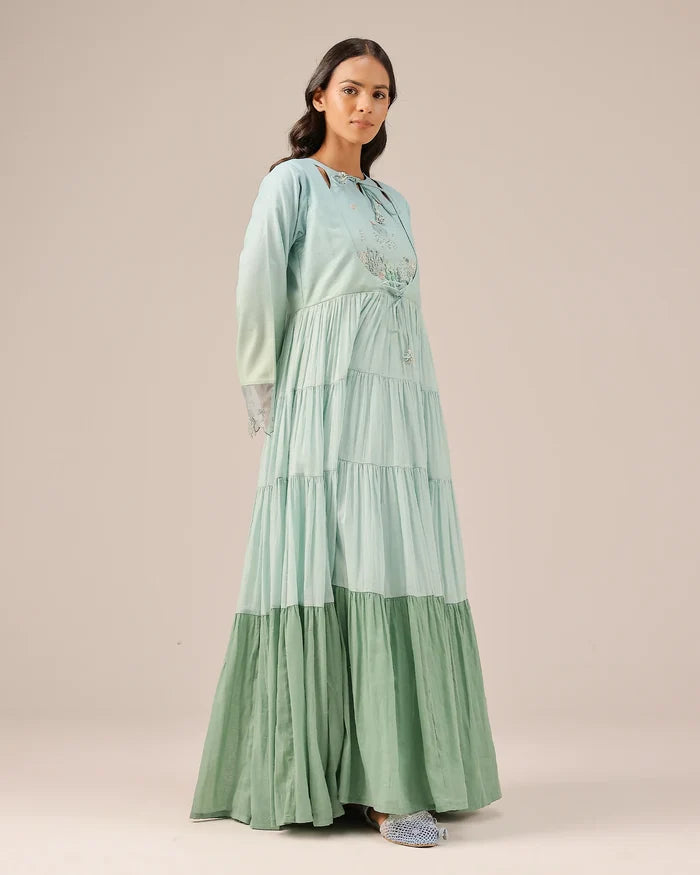 Sea Salt Long Dress - OurDve