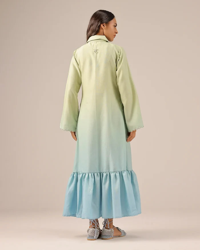Seafoam Linen Dress - OurDve