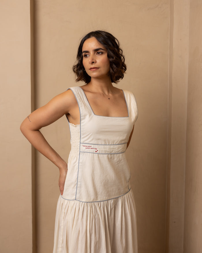 Serene Dress (Beige)