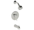 Serenica Chrome Single Handle Tub and Shower Faucet Trim Kit with Shower Head